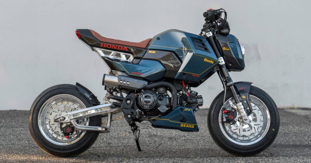 Mini-moto Madness : Steady Garage personnalise la Honda Grom 2025